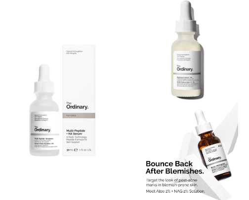 The Ordinary✨ cover photo collage