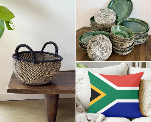Local South African Home Decor 🇿🇦✨ cover photo collage