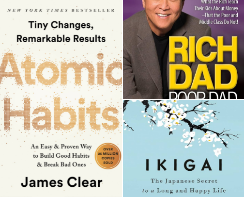 My favorite book recs cover photo collage