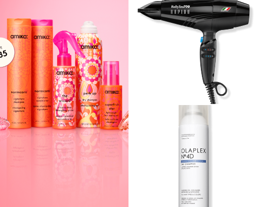 Hairstylist approved products & tools cover photo collage