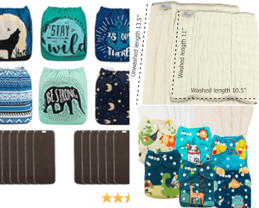 Different Cloth Diaper Systems and How to Use Them cover photo collage