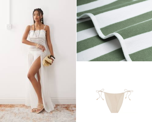 Beach Essentials | Swimwear, Cover-ups, Towels & more cover photo collage
