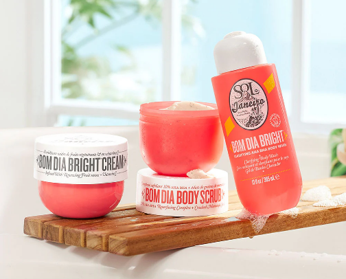 Body care cover photo collage