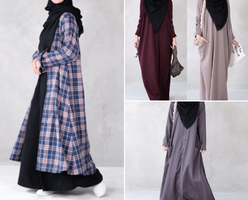 Inspirasi Outfit Syari: Simple dan Elegan cover photo collage