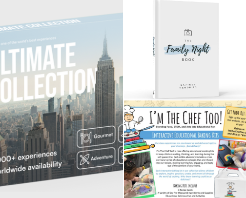 Experience Gift Ideas cover photo collage