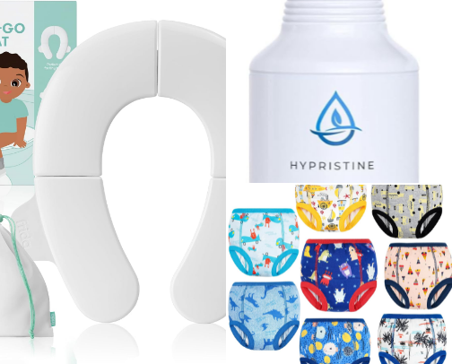 Potty Training Essentials 🚽 cover photo collage