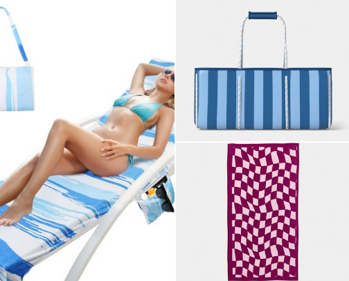 Time for the beach cover photo collage