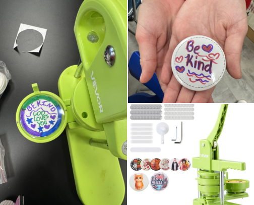 Button Up! 🎨 My Teacher-Approved Button Making Must-Haves cover photo collage