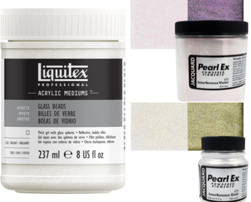 my art supplies wishlist cover photo collage