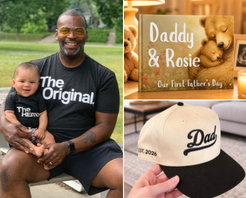 For New Dads! cover photo collage