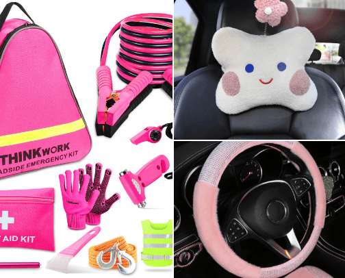 Girl car tools 🚘 cover photo collage