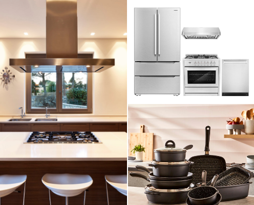 Kitchen magic cover photo collage