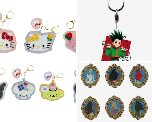 Bag charms cover photo collage