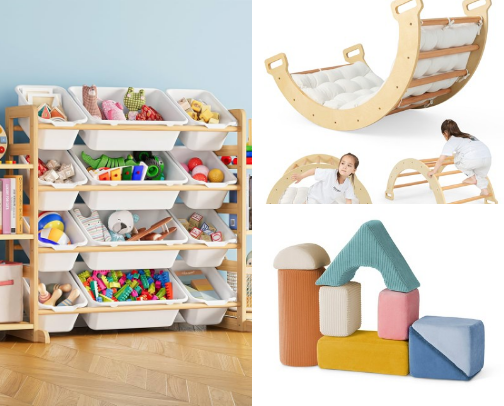 Kids playroom fun! cover photo collage