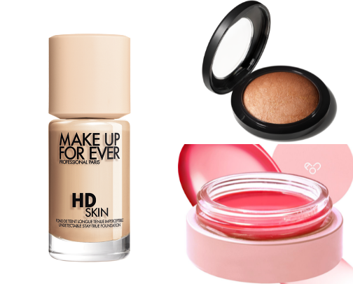 Perfect make up for all skin types cover photo collage