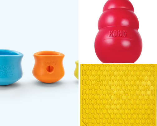 Our Favorite Enrichment Toys cover photo collage