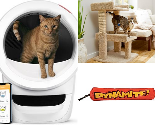 Cat must haves🐈‍⬛🐾🧶 cover photo collage