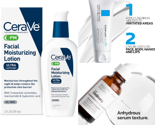 My Nighttime Skincare Routine cover photo collage
