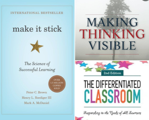Educator/Leadership Books cover photo collage