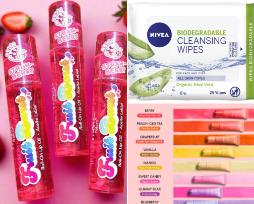 Little  girly essentials cover photo collage