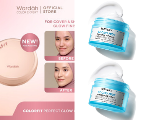 Pelembab terbaik produk lokalan cover photo collage