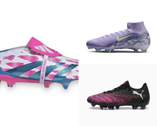 Football Boots from every type and for every conditions ⚽️ cover photo collage