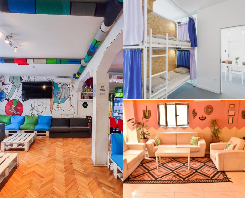 My Favorite Hostels as a Female Solo Traveler in Europe cover photo collage