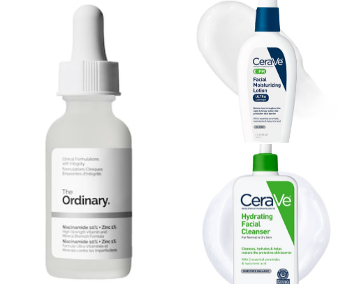 ✨ The Ultimate Skincare Routine for Acne Marks & Dark Spots cover photo collage