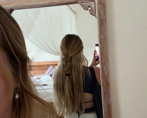 Low Stress- High Results Hair Care Routine🎀 cover photo collage