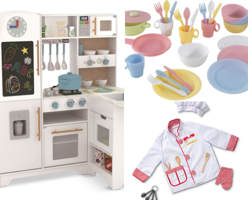 Play Kitchen MUST HAVES cover photo collage