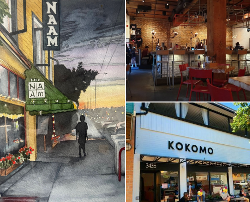 The BEST Vegetarian (and GF) -Friendly Eats in Vancouver🌱😋🥙 cover photo collage