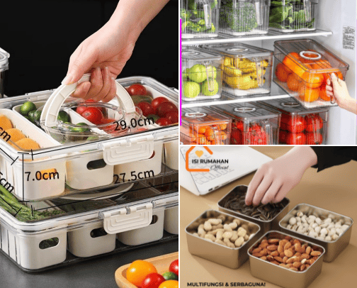 Food Container cover photo collage
