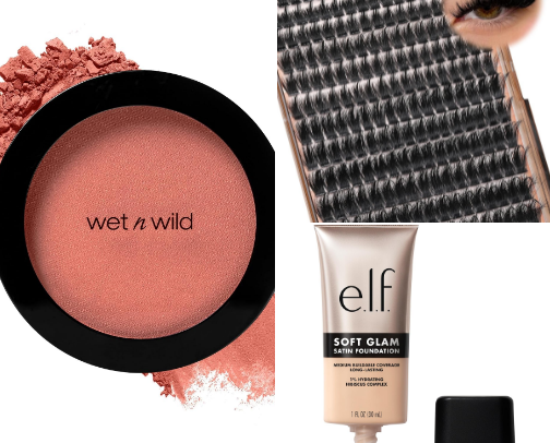 Makeup that won’t break the bank and will make you look fabulous!✨ cover photo collage
