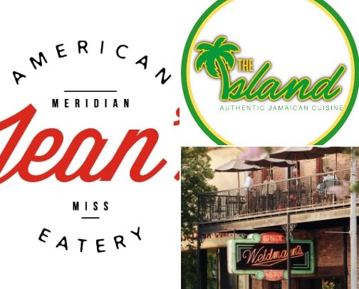 My top Meridian Restaurants! Eating Good in the Sipp! cover photo collage