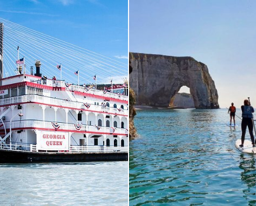 Travel With Me to new places cover photo collage