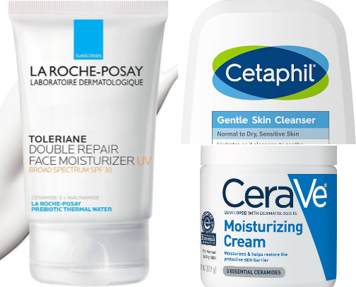 Skin care essentials cover photo collage