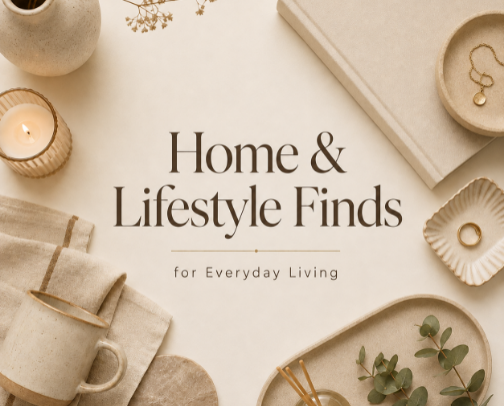 Home & Lifestyle Finds for Everyday Living cover photo collage