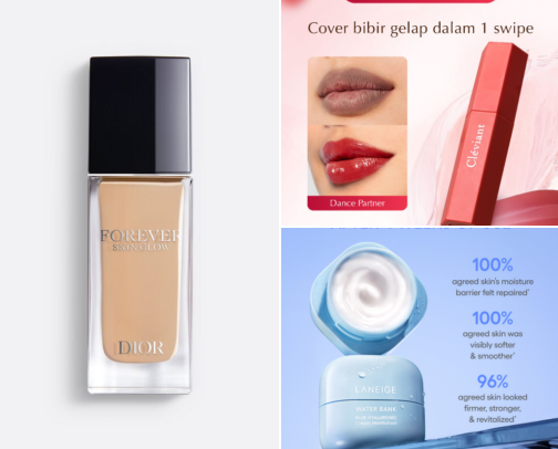 My favorite beauty recs cover photo collage
