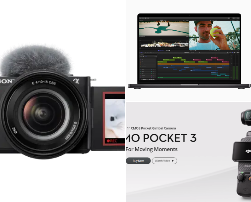 ✨Content Creator Essentials for UGC📸 cover photo collage