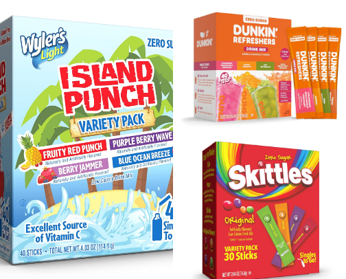 Flavor Packs That Make Water Fun 💦 cover photo collage