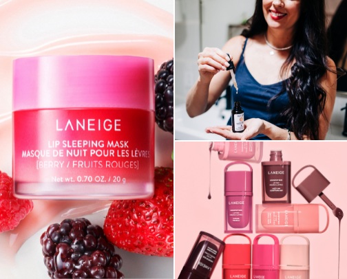 My favorite beauty recs cover photo collage