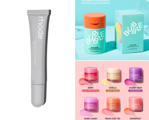 My favorite beauty recs cover photo collage