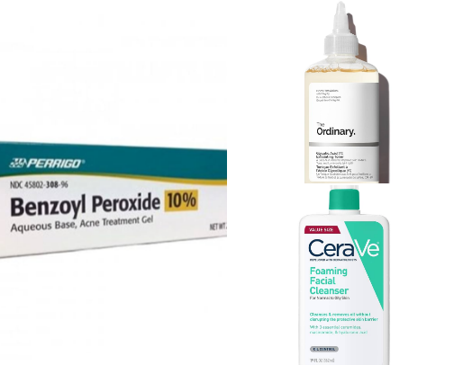 Skincare cover photo collage
