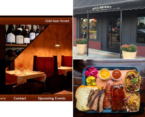 Buffalo Restaurant Bites cover photo collage