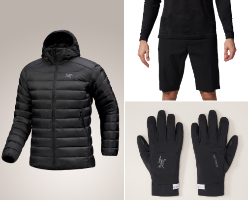 Outdoor clothing for everyone. cover photo collage