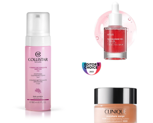 skin care cover photo collage