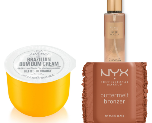 My favorite beauty recs cover photo collage