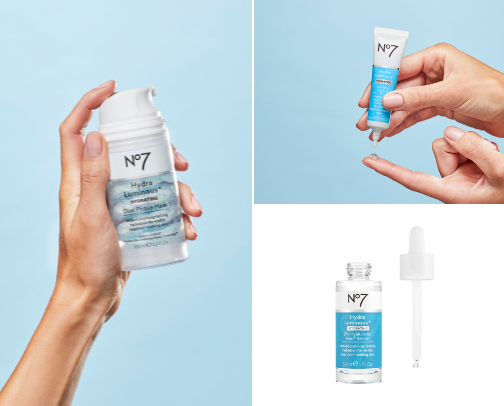 Dry skin - skincare cover photo collage