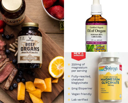 Wellness- Supplements & Health cover photo collage