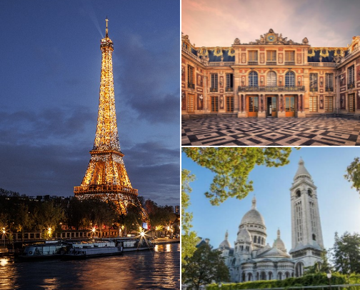 5 Days in Paris cover photo collage
